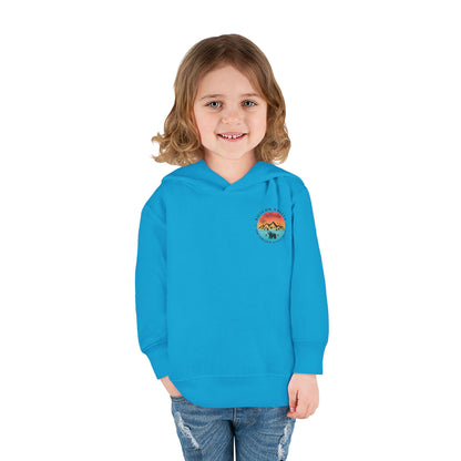 Silicon Valley CA The Golden State of AI - Toddler Tech Themed Hoodie