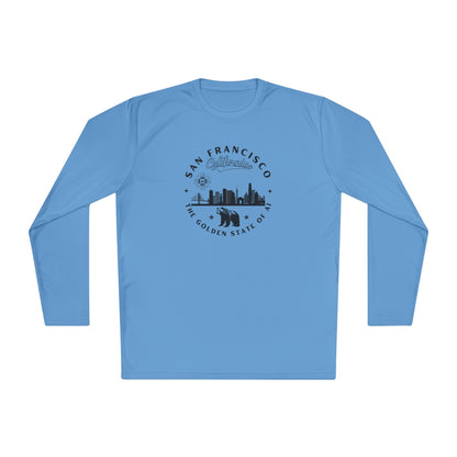 San Francisco CA The Golden State of AI - Unisex Long Sleeve Tee