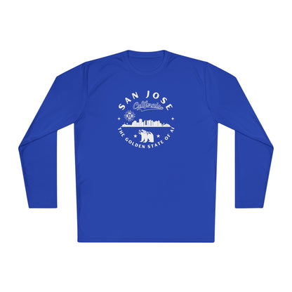San Jose CA The Golden State of AI - Unisex Long Sleeve Tee