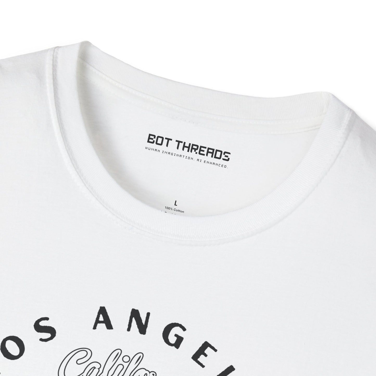 Los Angeles CA The Golden State of AI - Unisex Softstyle Tee