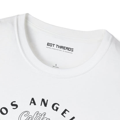 Los Angeles CA The Golden State of AI - Unisex Softstyle Tee
