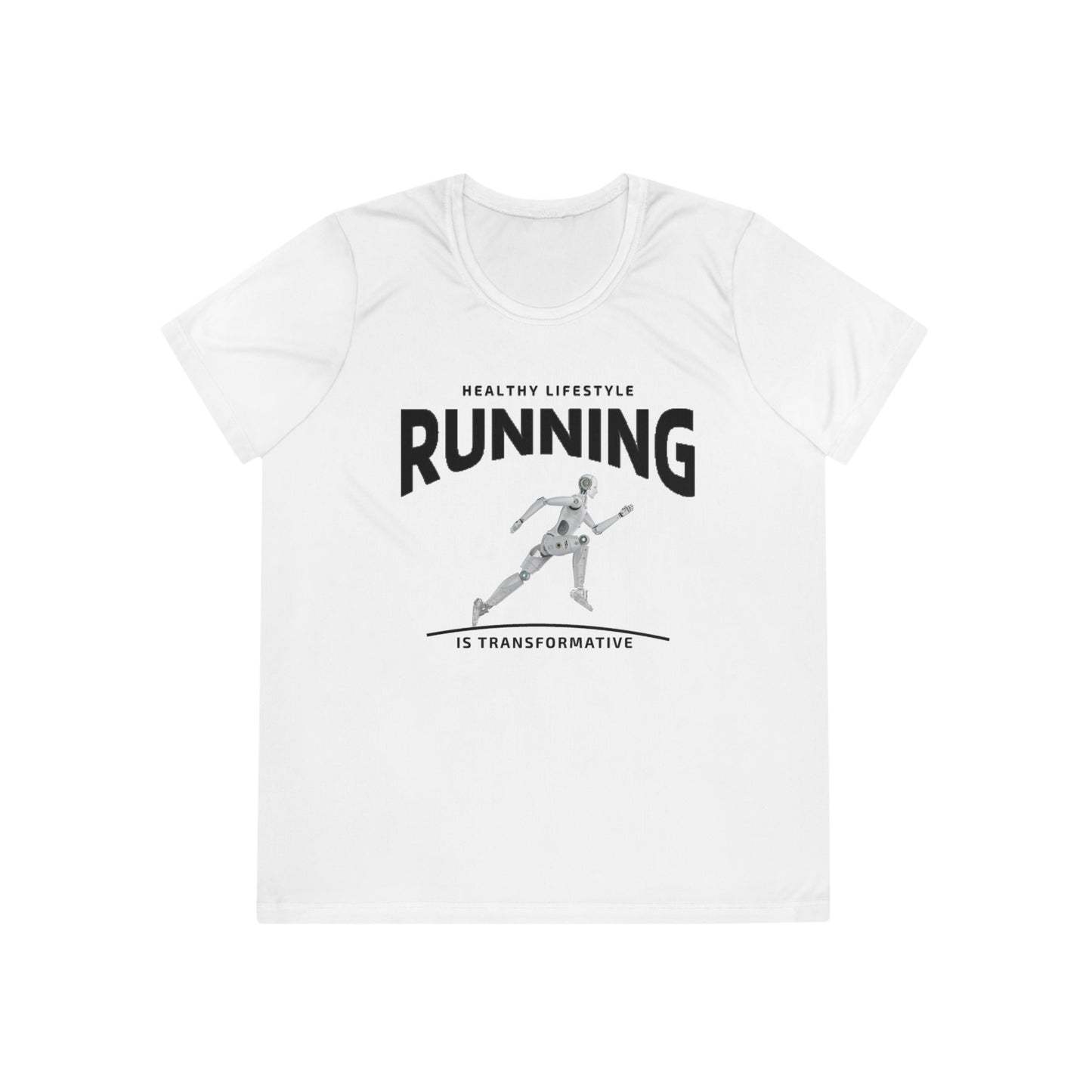 Healthy Lifestyle Running is Transformative - Workout Tee