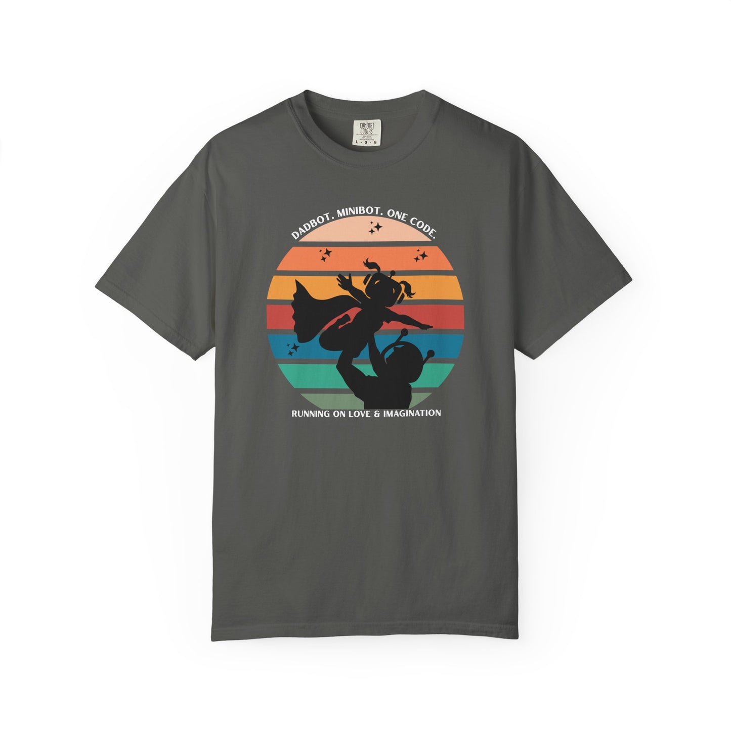 DadBot. MiniBot (girl). One Code.  Unisex T-shirt