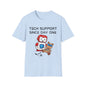 Tech Support DADBot Design - Unisex Softstyle T-Shirt