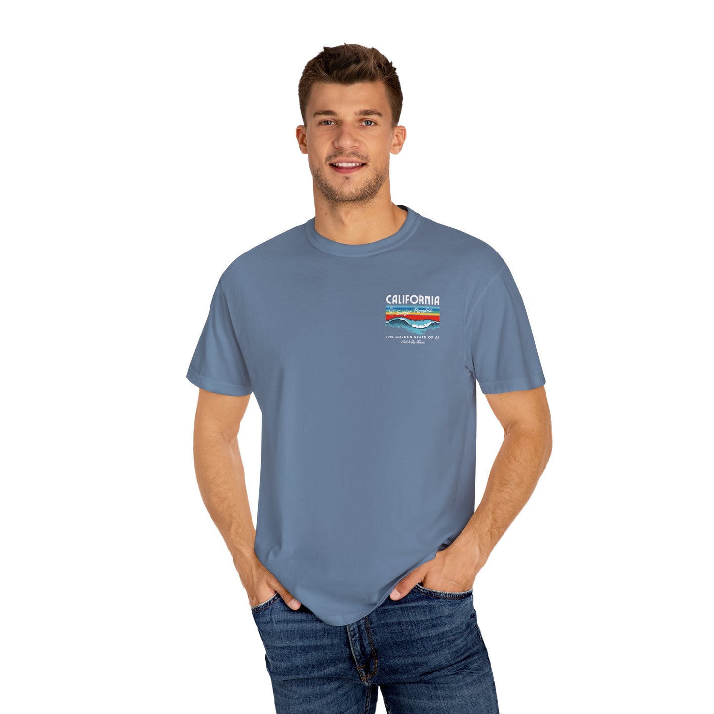 Catch the Wave CA The Golden State of AI - Unisex Tee