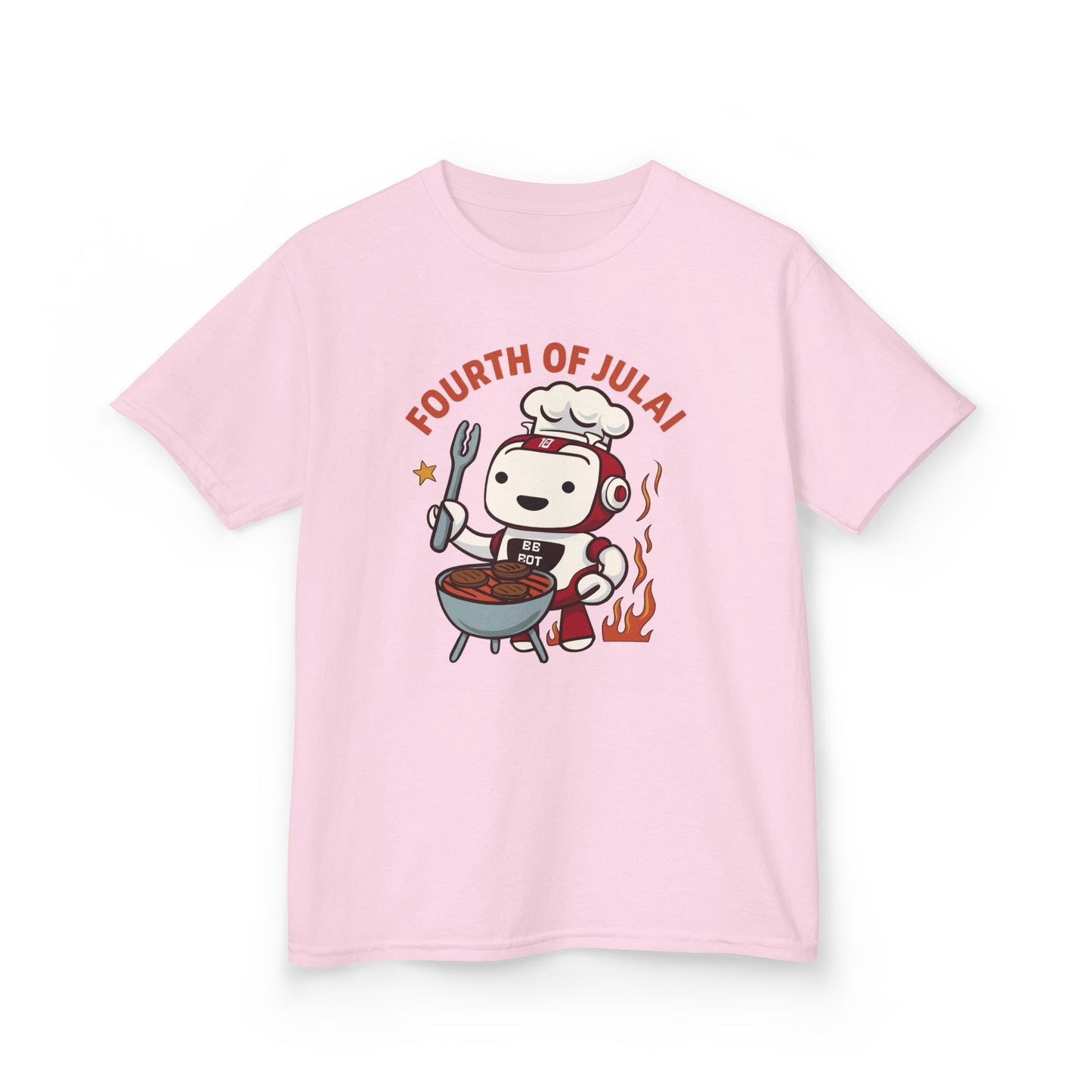 Kids Fourth of July"AI" Design Tee