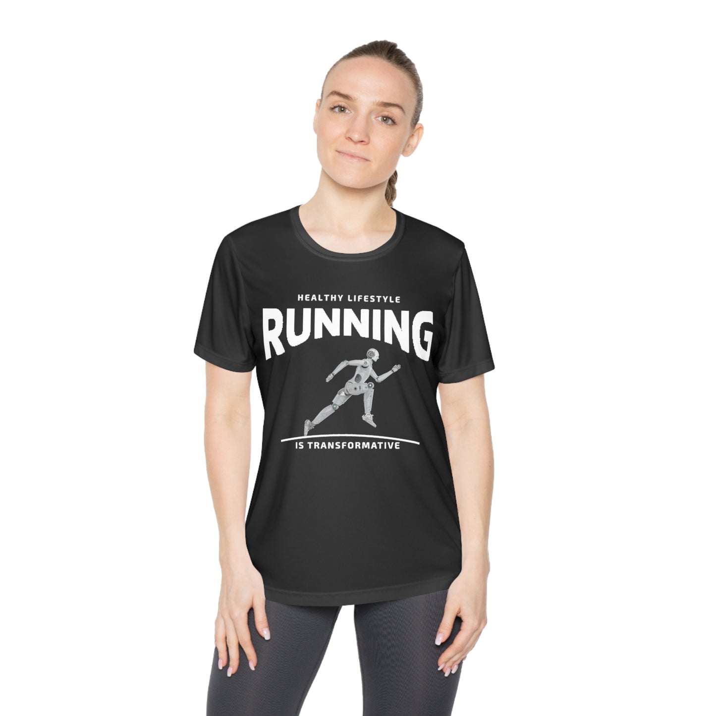 Healthy Lifestyle Running is Transformative - Workout Tee