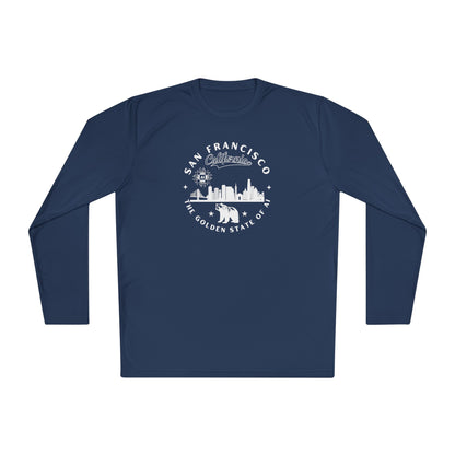 San Francisco CA The Golden State of AI - Unisex Long Sleeve Tee