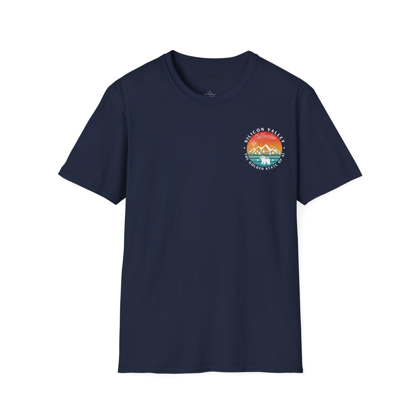 Silicon Valley CA The Golden State of AI Unisex T-Shirt
