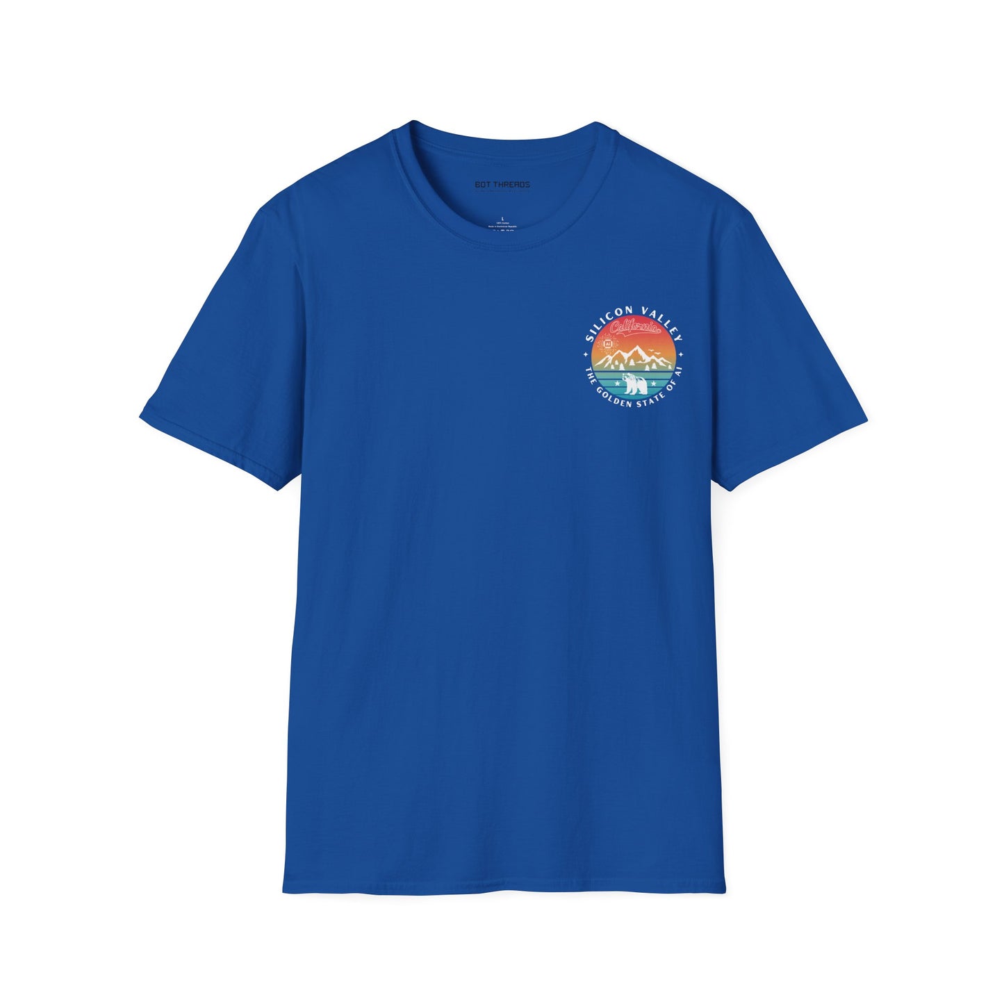 Silicon Valley CA The Golden State of AI Unisex T-Shirt