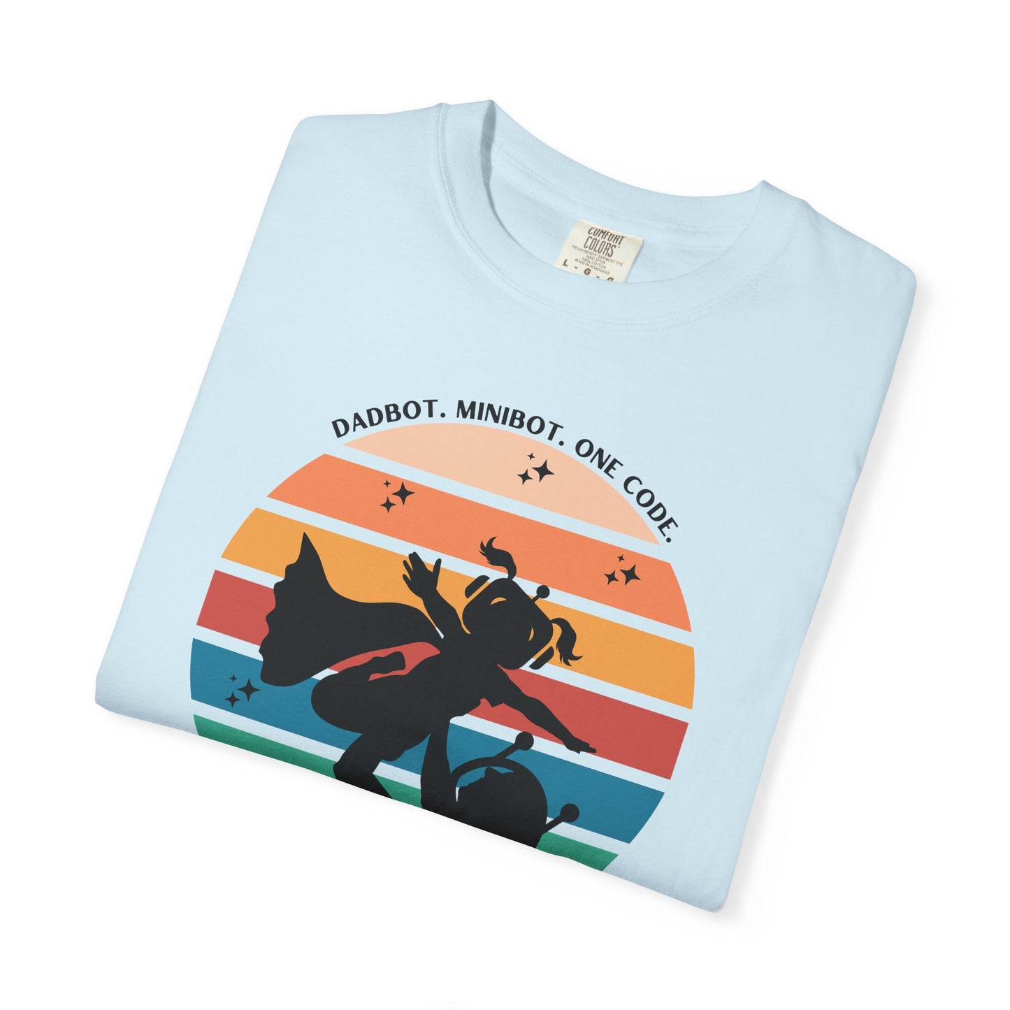 DadBot. MiniBot (girl). One Code.  Unisex T-shirt