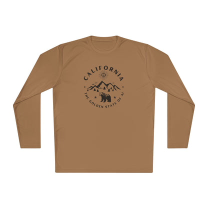 California The Golden State of AI - Unisex Long Sleeve Tee
