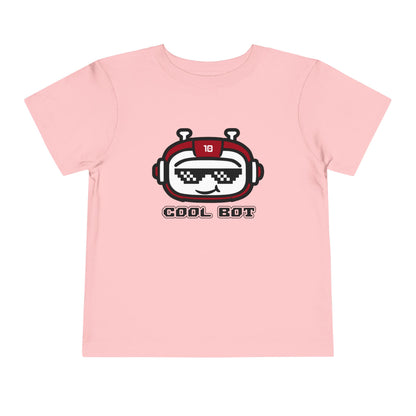 Cool Bot Toddler Short Sleeve Tee - Fun & Stylish Kids Tee for Playtime