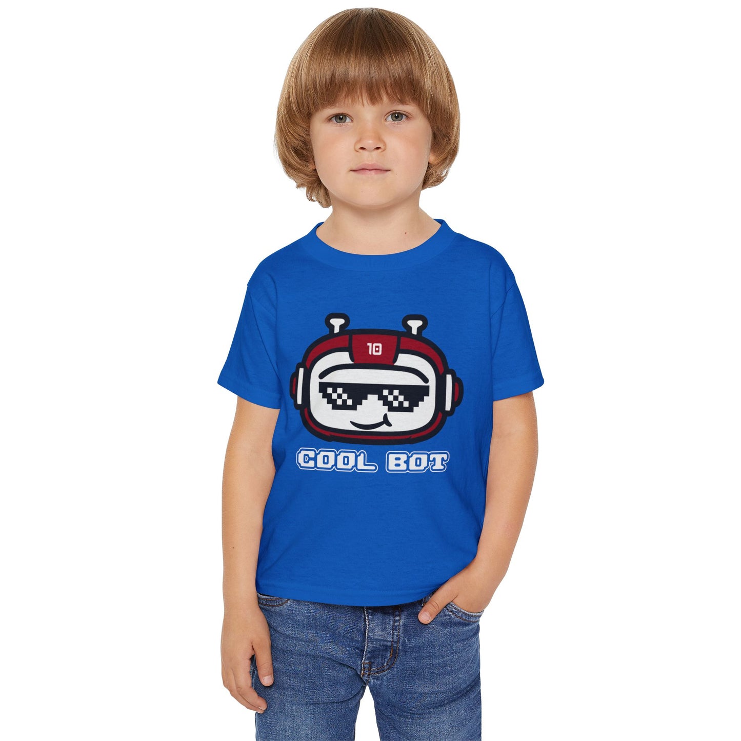 Cool Bot Toddler Short Sleeve Tee