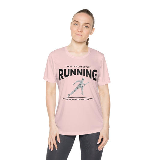Healthy Lifestyle Running is Transformative - Workout Tee