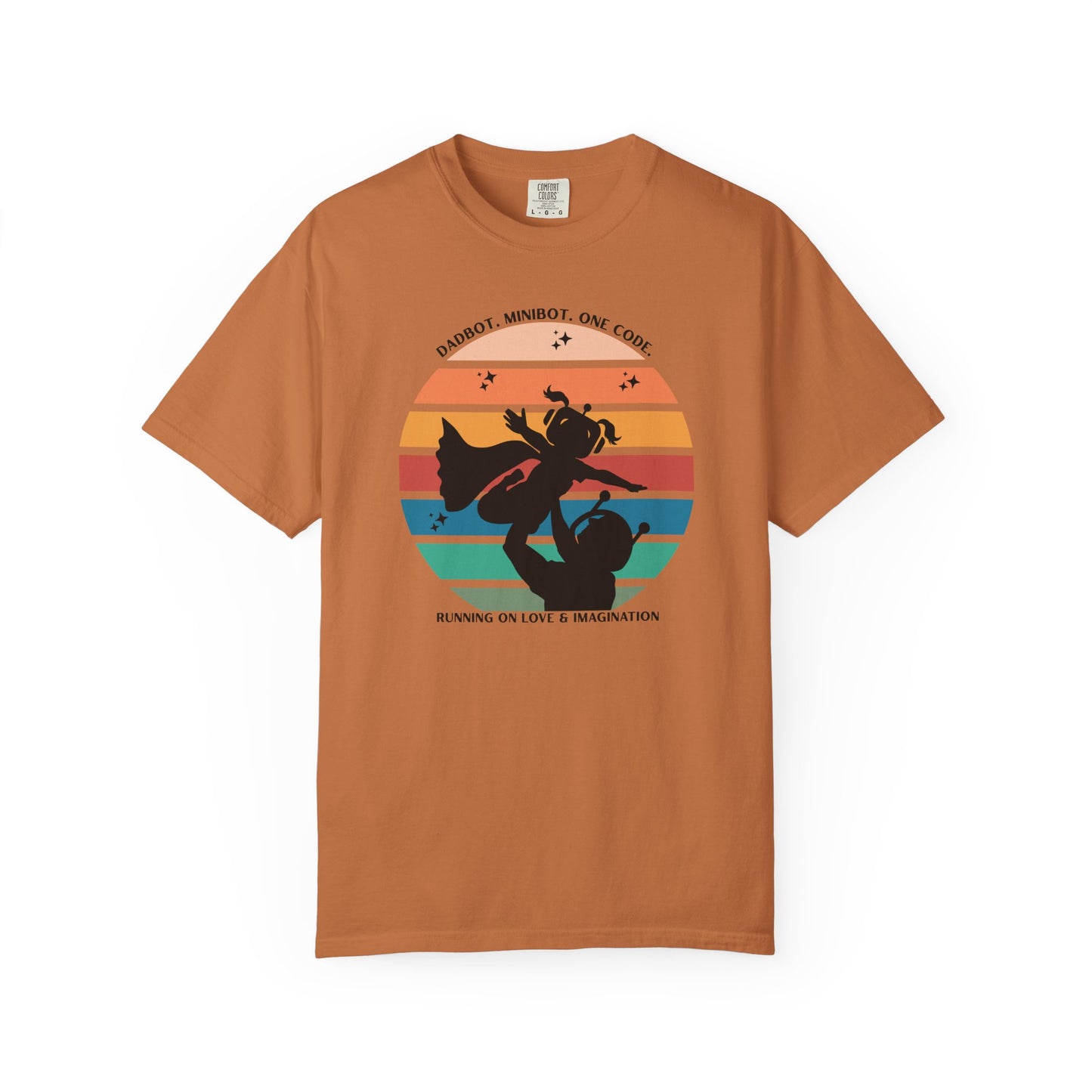 DadBot. MiniBot (girl). One Code.  Unisex T-shirt