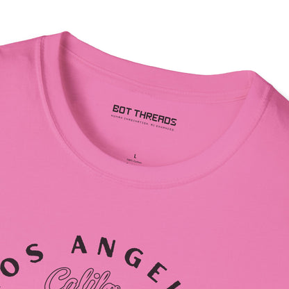 Los Angeles CA The Golden State of AI - Unisex Softstyle Tee
