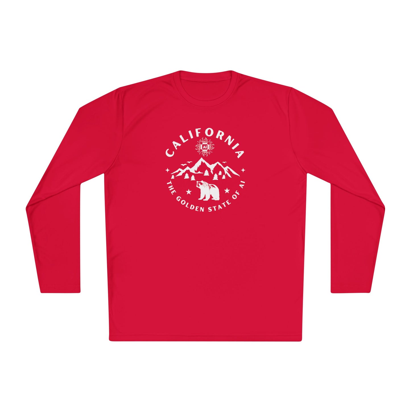 California The Golden State of AI - Unisex Long Sleeve Tee