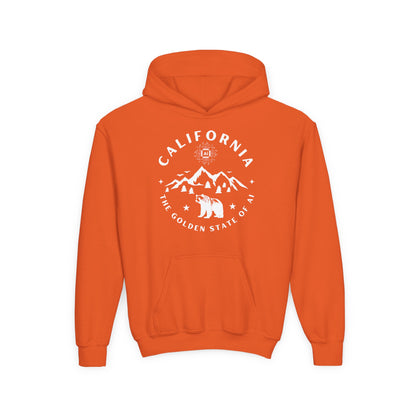California The Golden State of AI Youth Hoodie