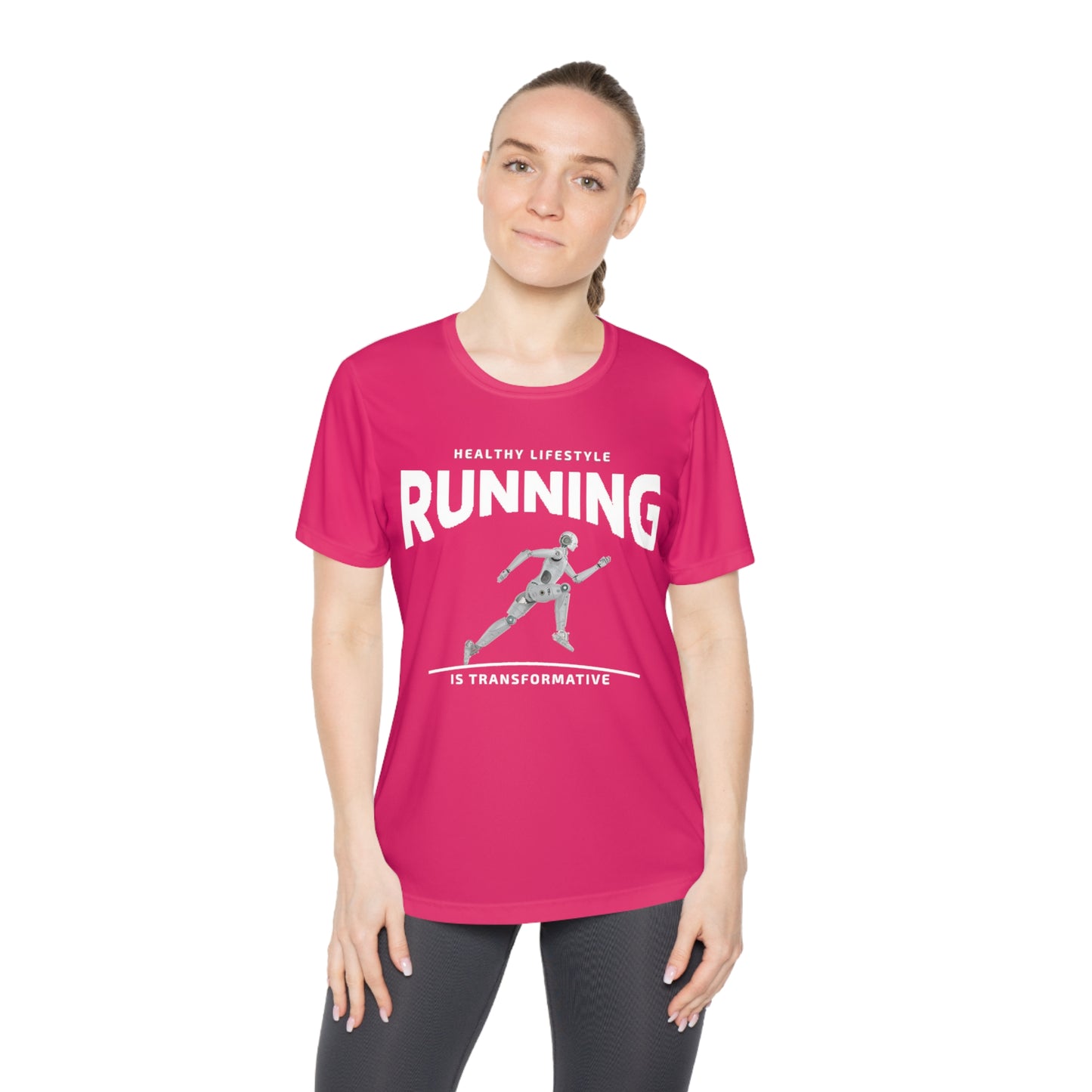 Healthy Lifestyle Running is Transformative - Workout Tee