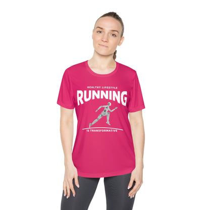 Healthy Lifestyle Running is Transformative - Workout Tee