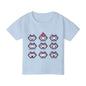 Toddler Robot Emotions (Girl) Short Sleeve Tee