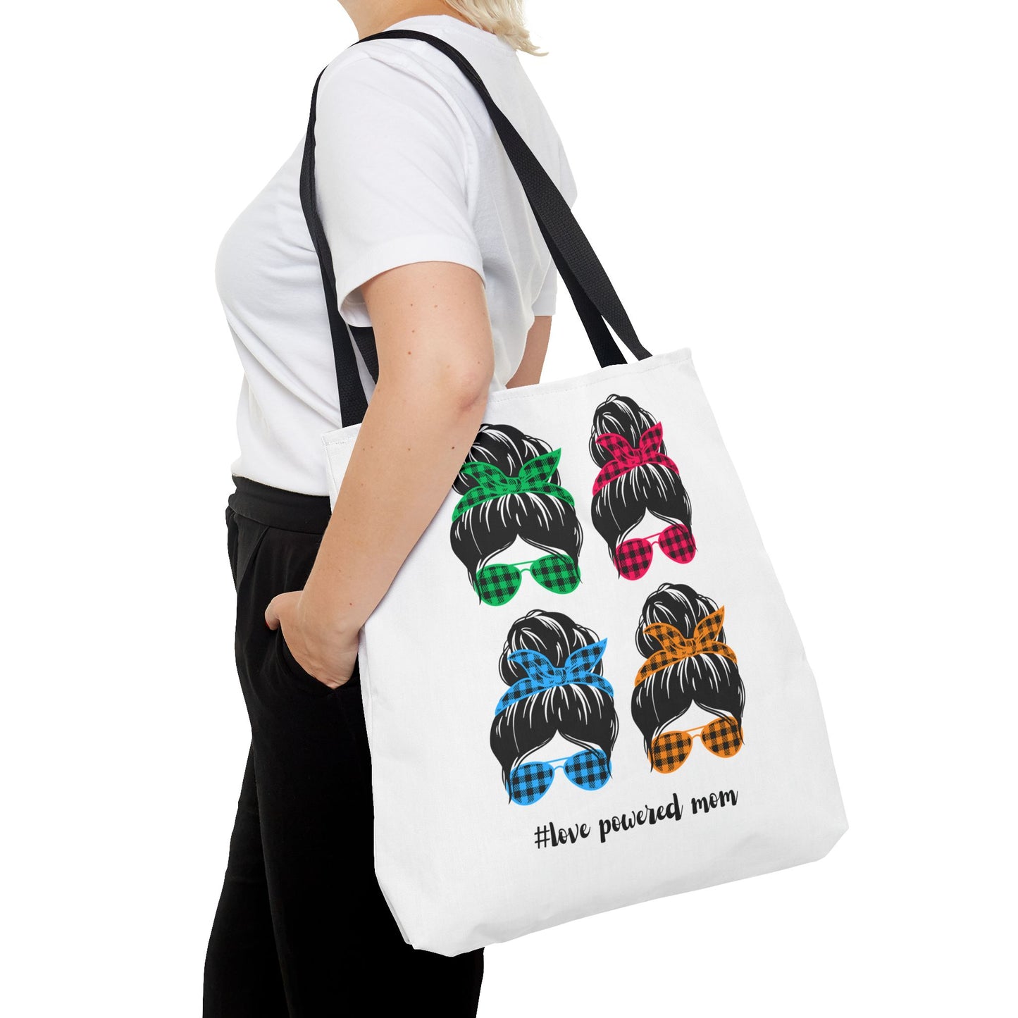 Love Powered Mom Tote Bag