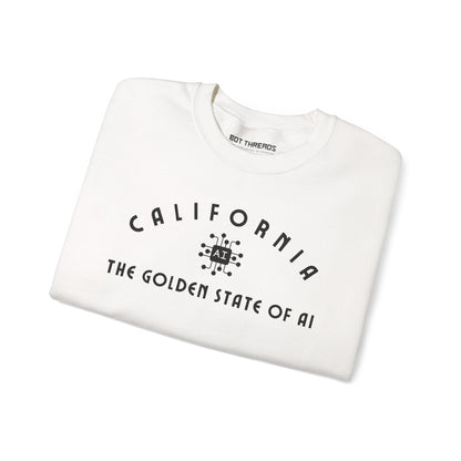 California The Golden State of AI - Crewneck Sweatshirt