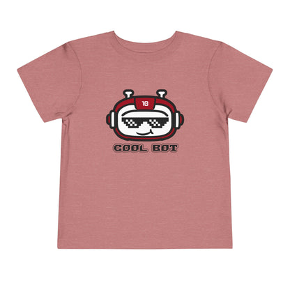 Cool Bot Toddler Short Sleeve Tee - Fun & Stylish Kids Tee for Playtime