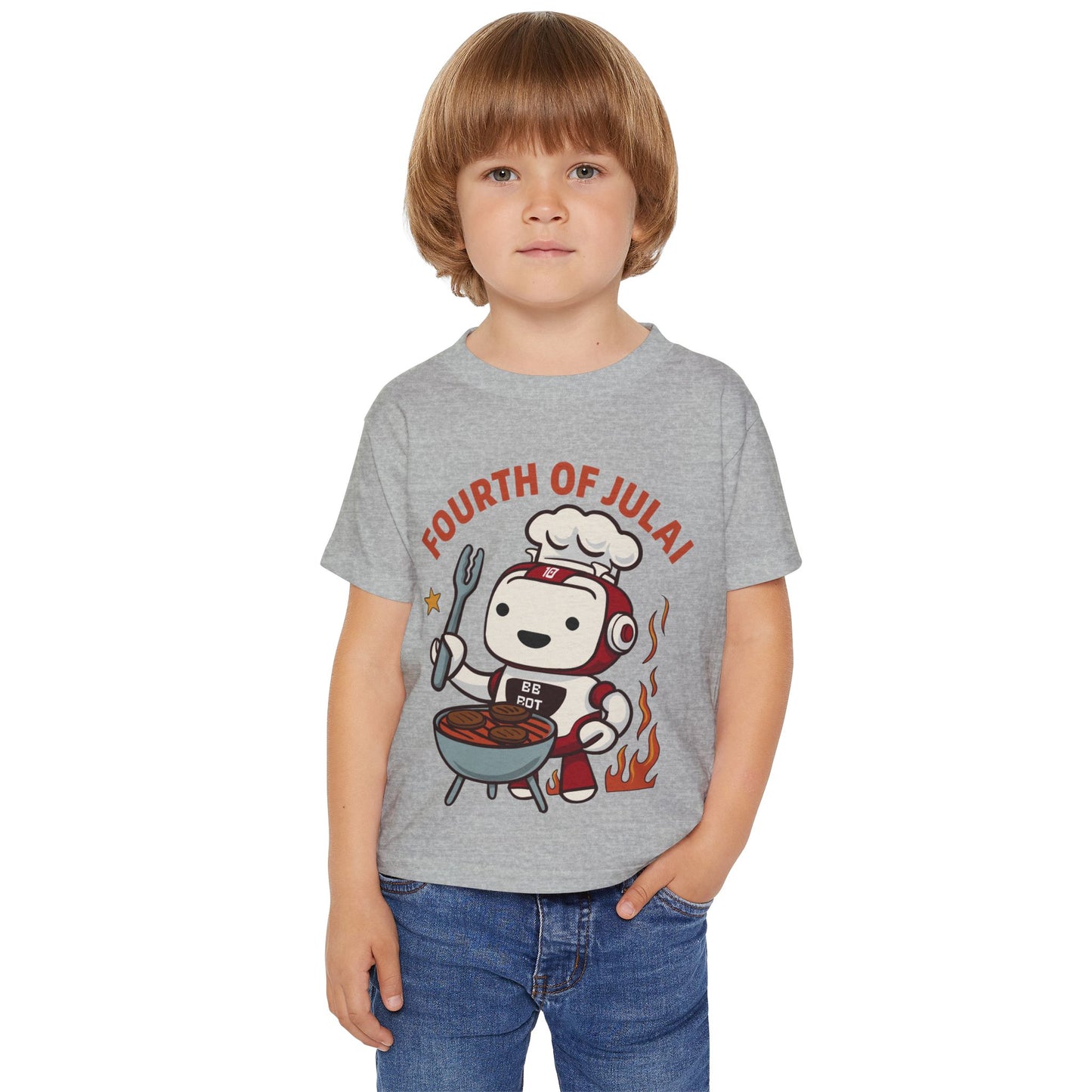 Fourth of July Toddler Tee - Fourth of JulAI