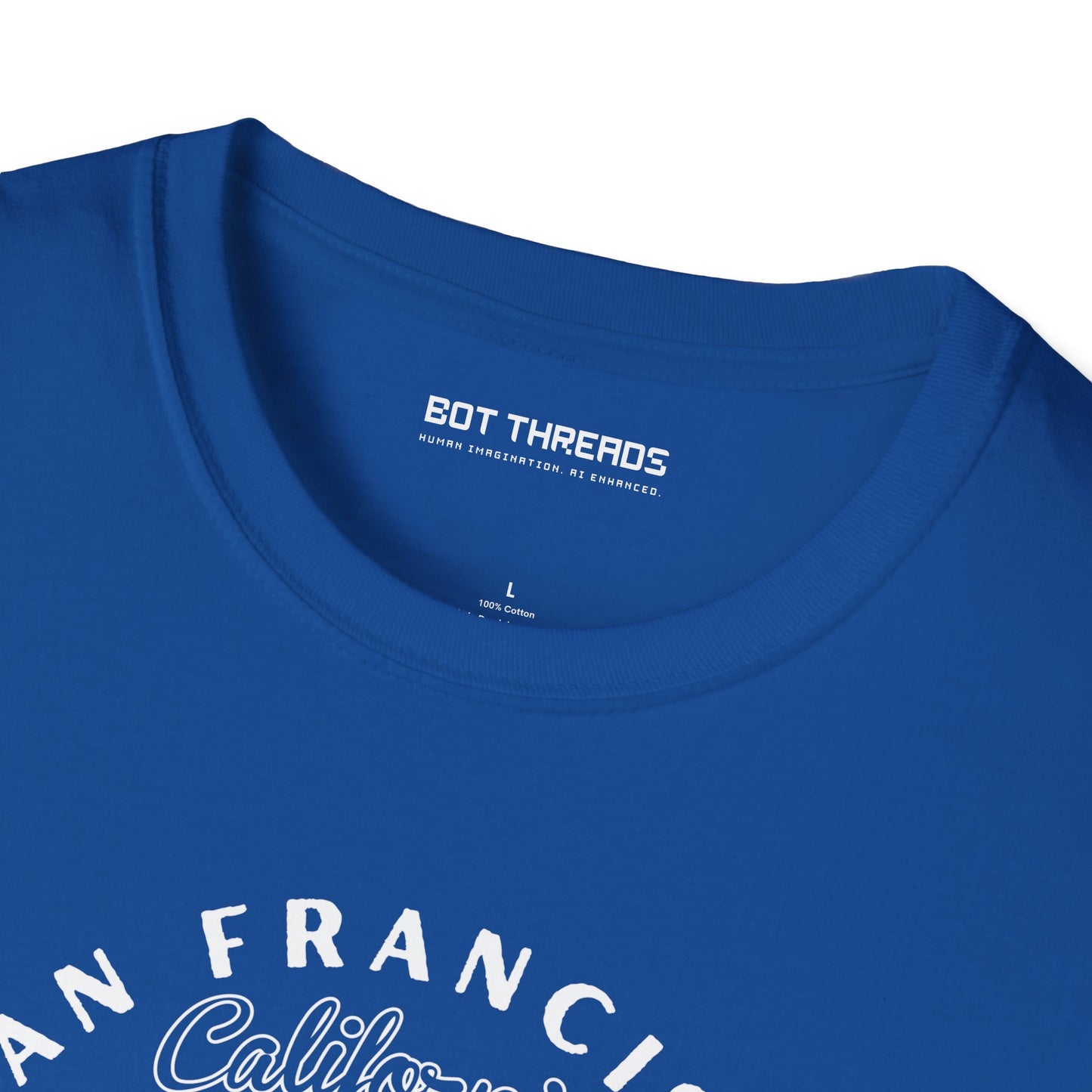 San Francisco CA The Golden State of AI - Unisex Softstyle Tee