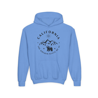 California The Golden State of AI Youth Hoodie