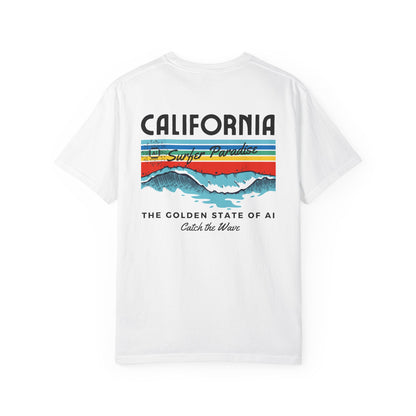 Catch the Wave CA The Golden State of AI - Unisex Tee