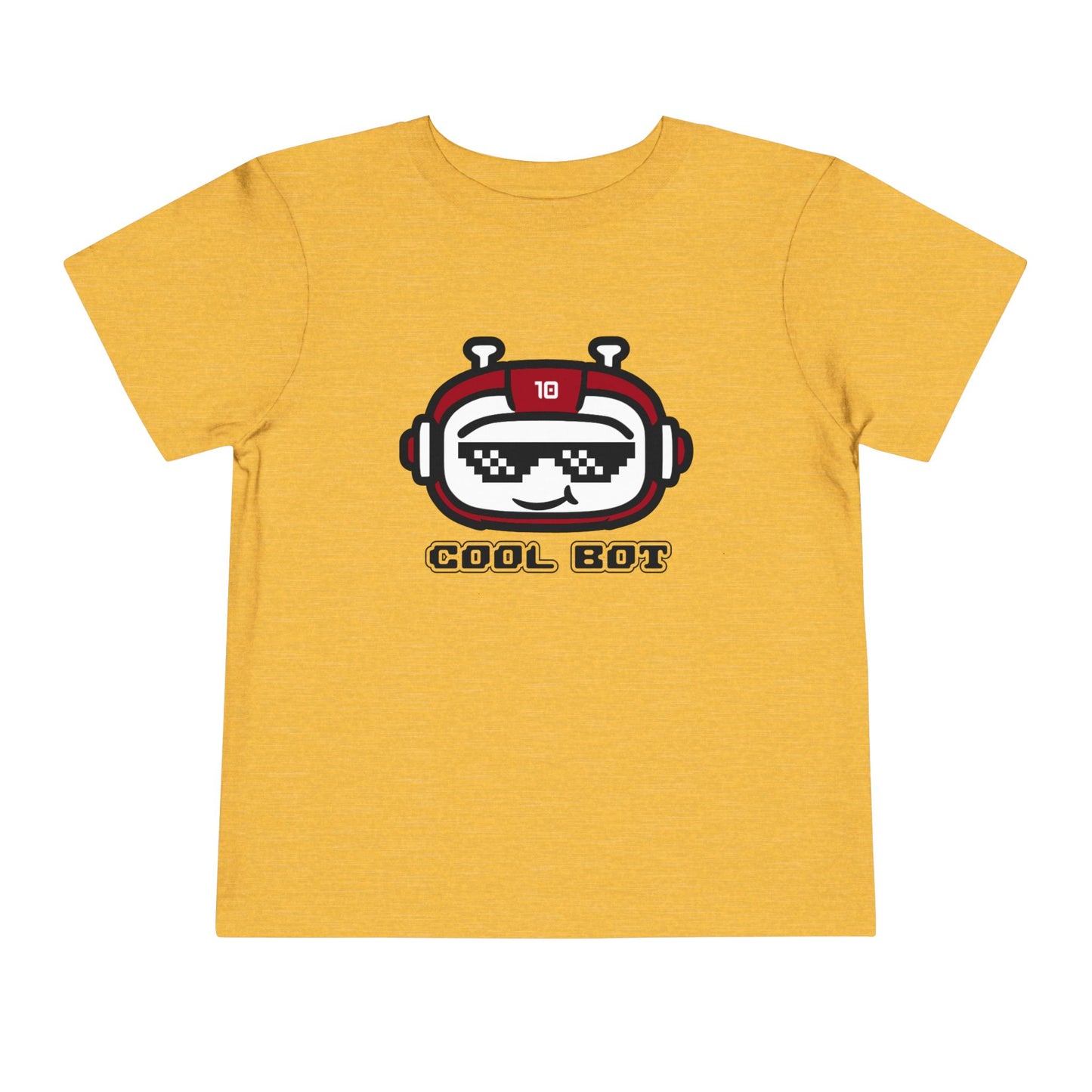 Cool Bot Toddler Short Sleeve Tee - Fun & Stylish Kids Tee for Playtime