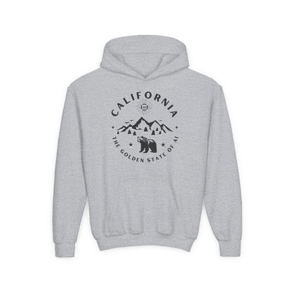 California The Golden State of AI Youth Hoodie