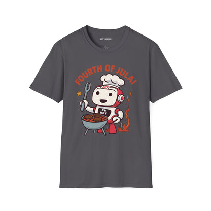 Fourth of July AI Tech Unisex T-Shirt