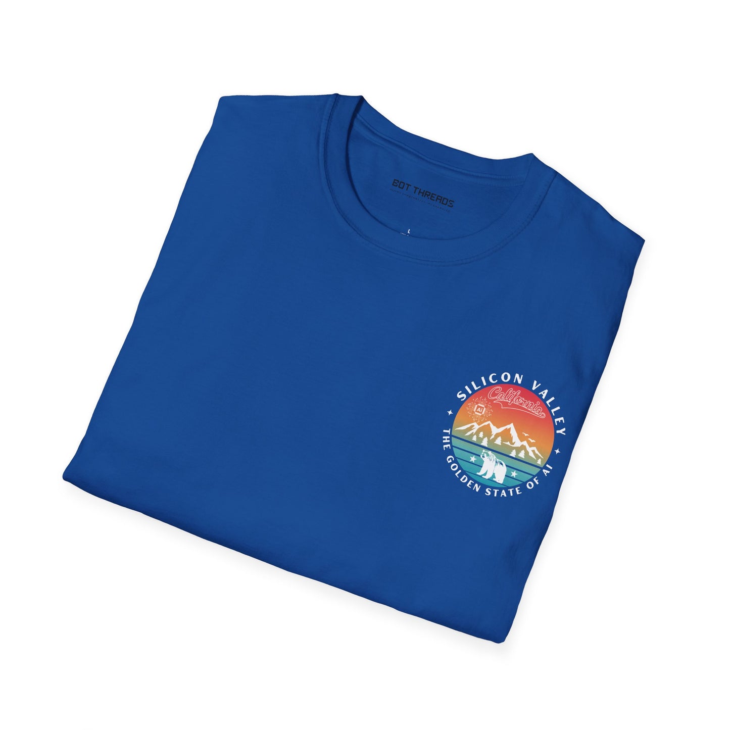 Silicon Valley CA The Golden State of AI Unisex T-Shirt